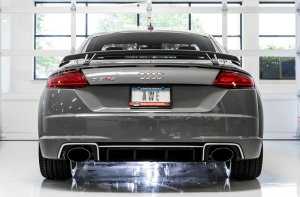 Audi TT RS Performance Exhaust - AWE Tuning - SwitchPath with RS-Style Tips - Diamond Black - `18-`19